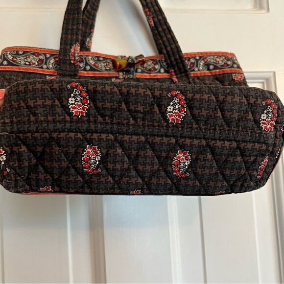 Vera Bradley small handbag (blank/brown/red) - Picture 7 of 7